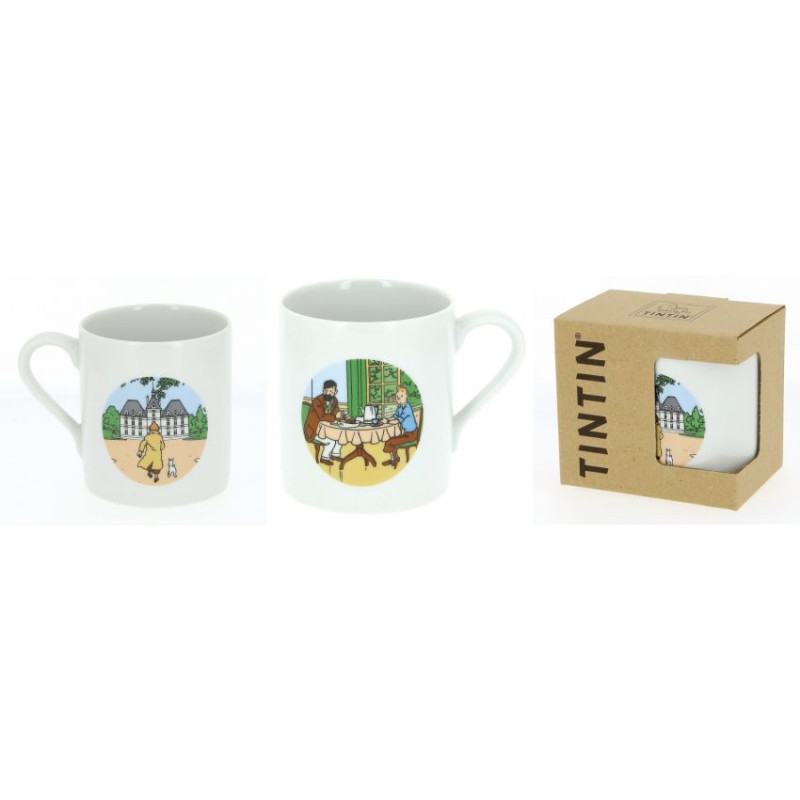 MUG TINTIN HADDOCK PETIT DEJEUNER