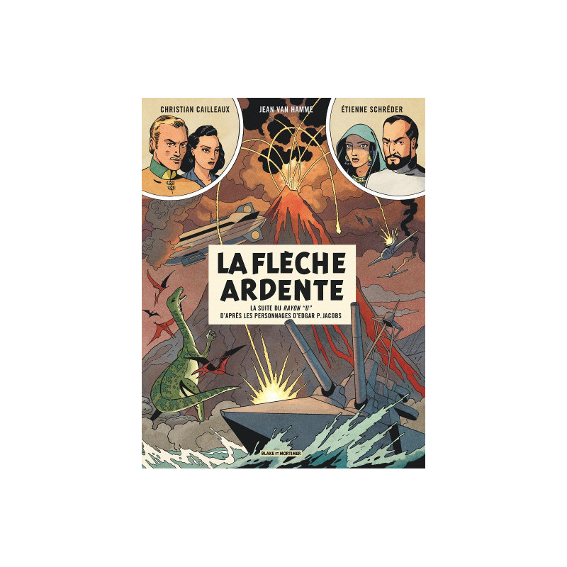 AVANT BLAKE ET MORTIMER - TOME 2 - LA FLECHE ARDENTE