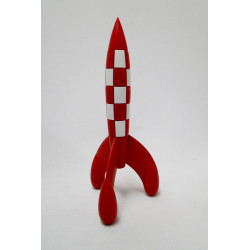 TINTIN  FUSEE OBJECTIF LUNE