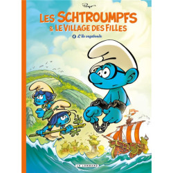 LES SCHTROUMPFS ET LE VILLAGE DES FILLES  TOME 6  L ILE VAGABONDE