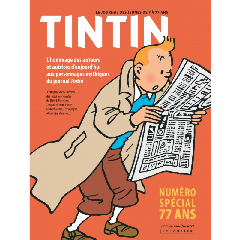 JOURNAL TINTIN - SPECIAL 77 ANS