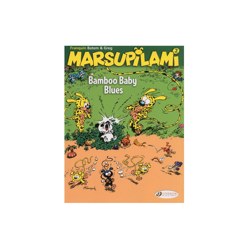 CHARACTERS MARSUPILAMI TOME 2 BAMBOO BABY BLUES VOL02