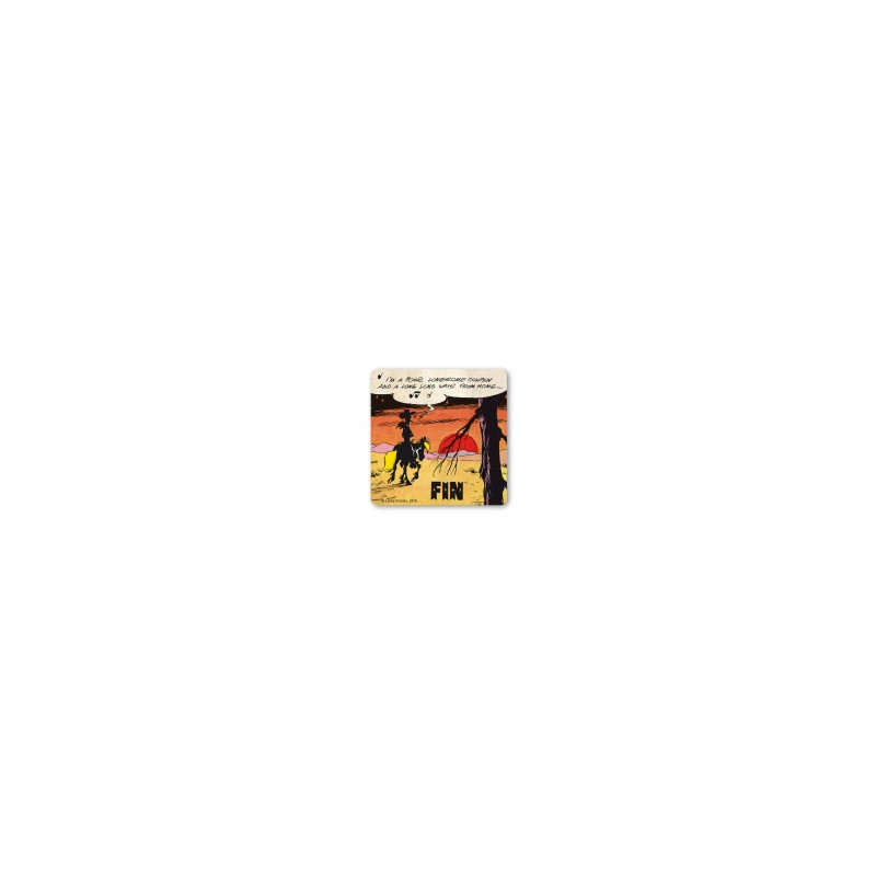 LUCKY LUKE POOR LONESOME COWBOY COASTERS 10X10