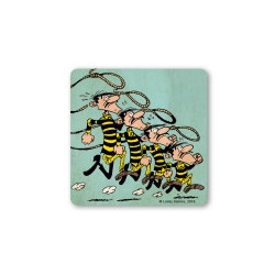 LUCKY LUKE DALTONS GETTING CAUGHT AGAIN COASTERS 10X10