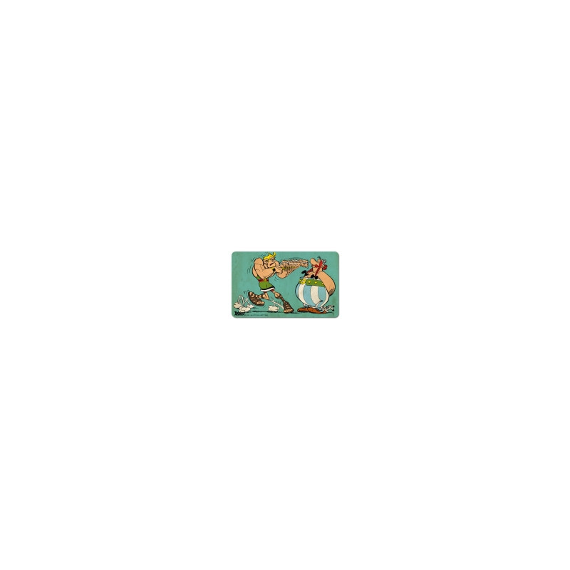 LEGIONNAIRE BOXING OBELIX ASTERIX BREAKFAST BOARDS COLOURED