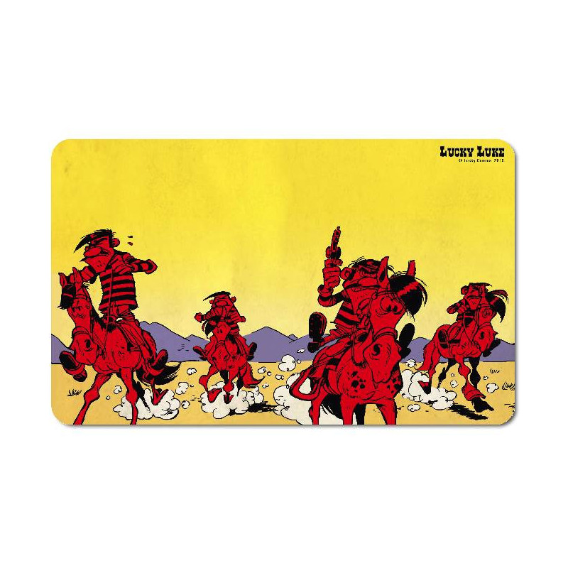 DALTONS SUNSET LUCKY LUKE BREAKFAST BOARDS COLOURED