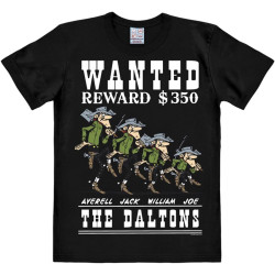 TSHIRT LUCKYLUKE DALTONS ADULTE TAILLE S