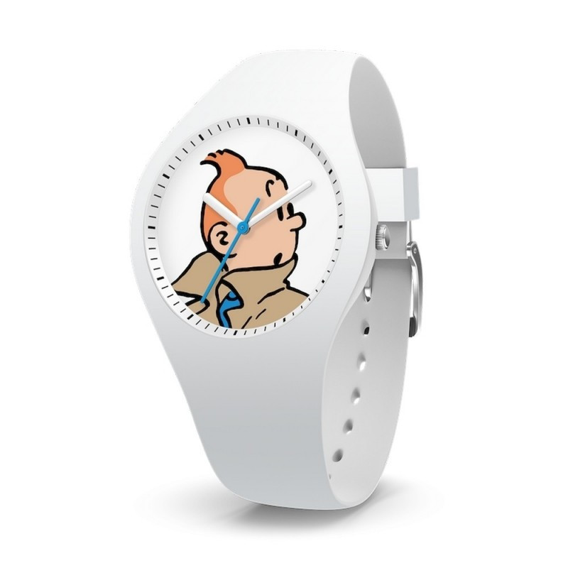 TINTIN MONTRE SPORT BLANCHE S
