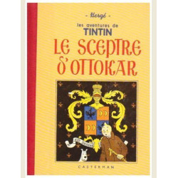 TINTIN  FACSIMILE NOIR ET BLANC  T08  LE SCEPTRE D OTTOKAR  GRAND FORM
