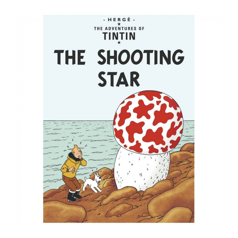 TINTIN CARTE POSTALE THE SHOOTING STAR