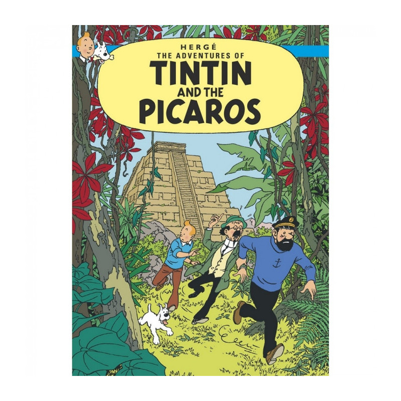 TINTIN CARTE POSTALE AND THE PICAROS