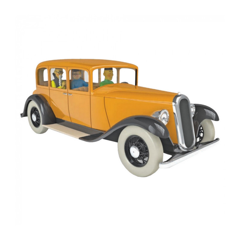 TINTIN VOITURE 124E VOITURE DE WANG JENGHIE