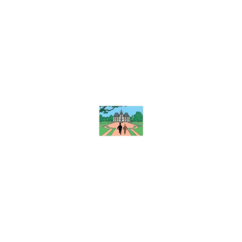 MAGNET CHATEAU TINTIN