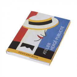 SET 16 CARTES POSTALES HERGE PUBLICITE