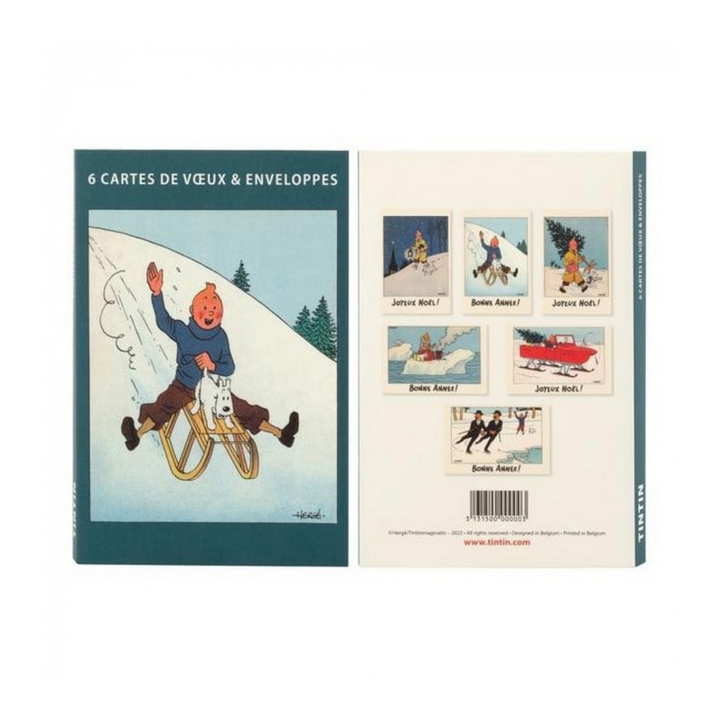 CARTES VOEUX ET ENV VERTE