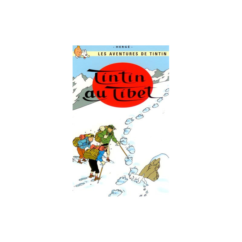 POSTER TINTIN AU TIBET