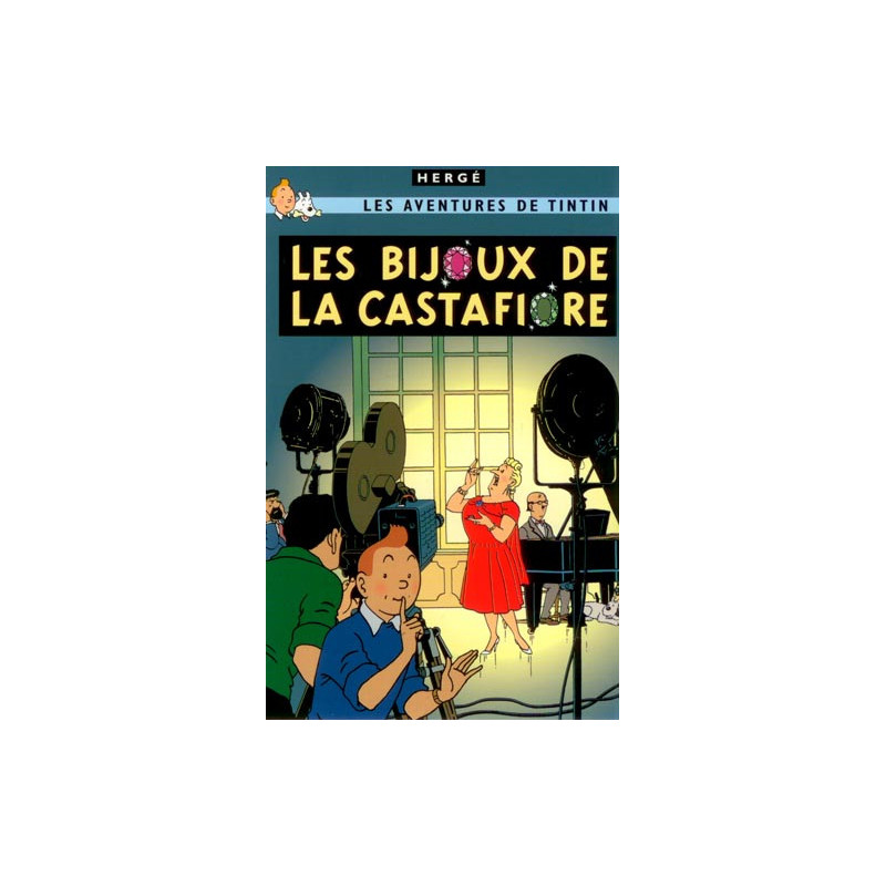LES BIJOUX DE LA CASTAFIORE TINTIN POSTER COUVERTURE BD
