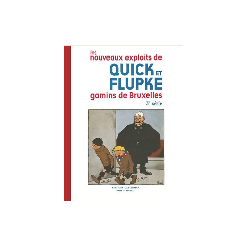 QUICK ET FLUPKE  T03  GAMINS DE BRUXELLES  FACSIMILE NOIR ET BLANC