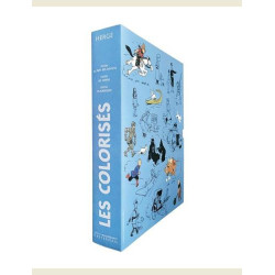 COFFRET 3 VOLUMES  LES COLORISES   TINTIN EN AMERIQUE  TINTIN AU CONGO