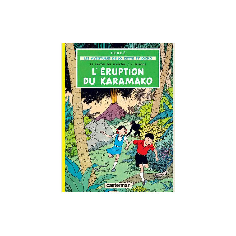 JO   ZETTE  L ERUPTION DU KARAMAKO  VOL02  LE RAYON DU MYSTERE  2E EPI