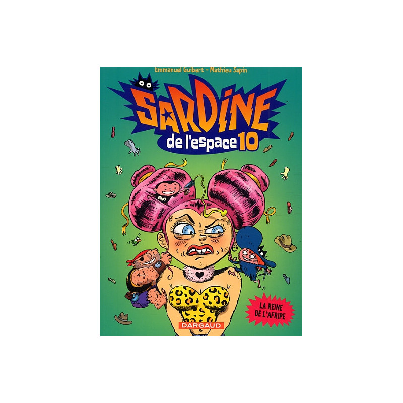 SARDINE DE L ESPACE  TOME 10  LA REINE DE L AFRIPE
