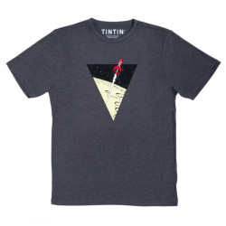 TSHIRT TAILLE  L LUNE GRIS