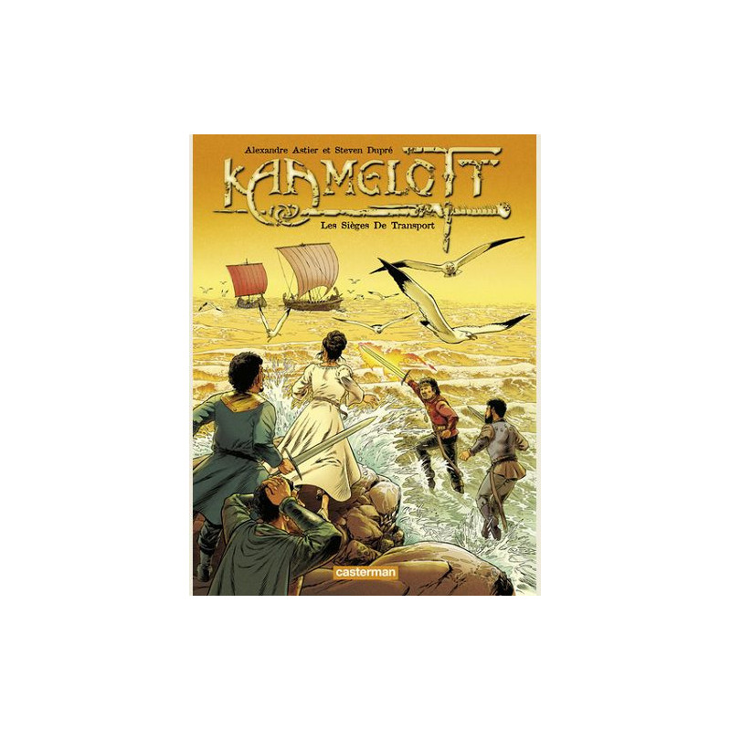 KAAMELOTT  T02  LES SIEGES DE TRANSPORT  ILLUSTRATIONS  COULEUR