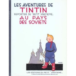 TINTIN  FACSIMILE NOIR ET BLANC  T01  TINTIN AU PAYS DES SOVIETS