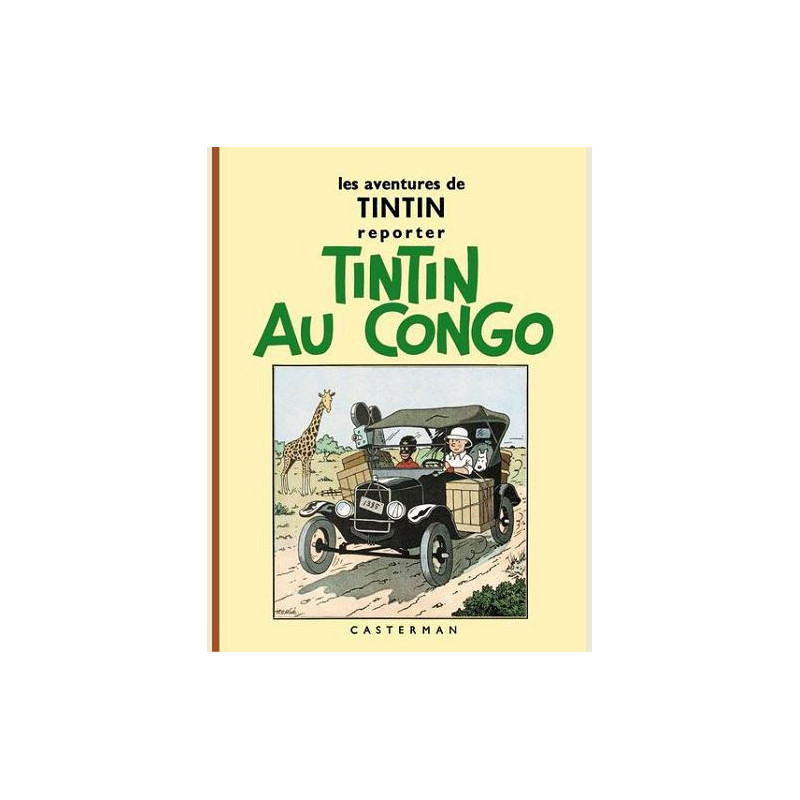 TINTIN  PETIT FORMAT NOIR ET BLANC  T02  TINTIN AU CONGO