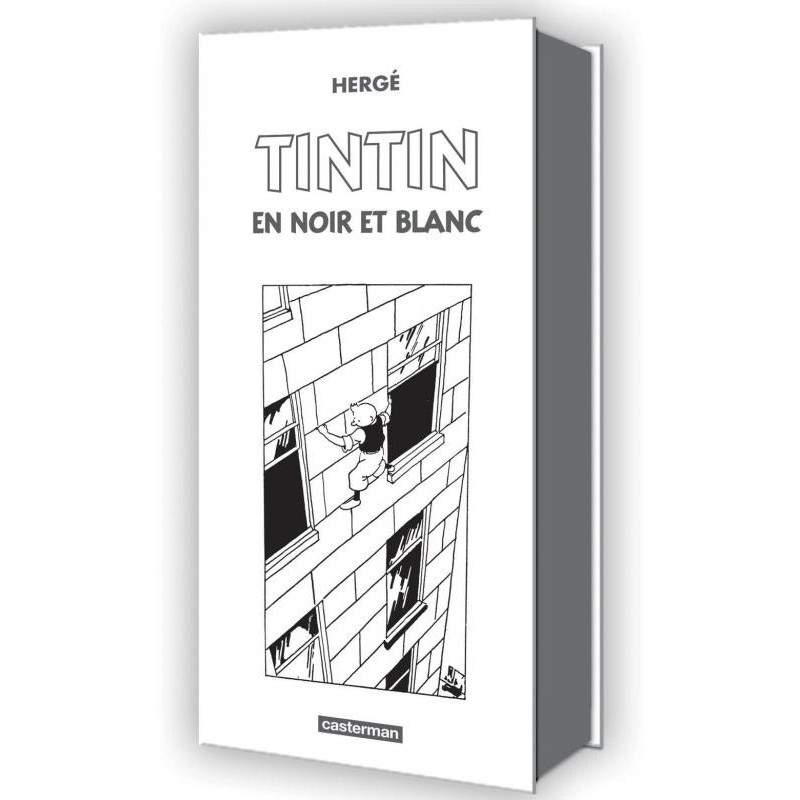 TINTIN  TINTIN  COFFRET  COFFRET MINI ALBUMS NOIR ET BLANC