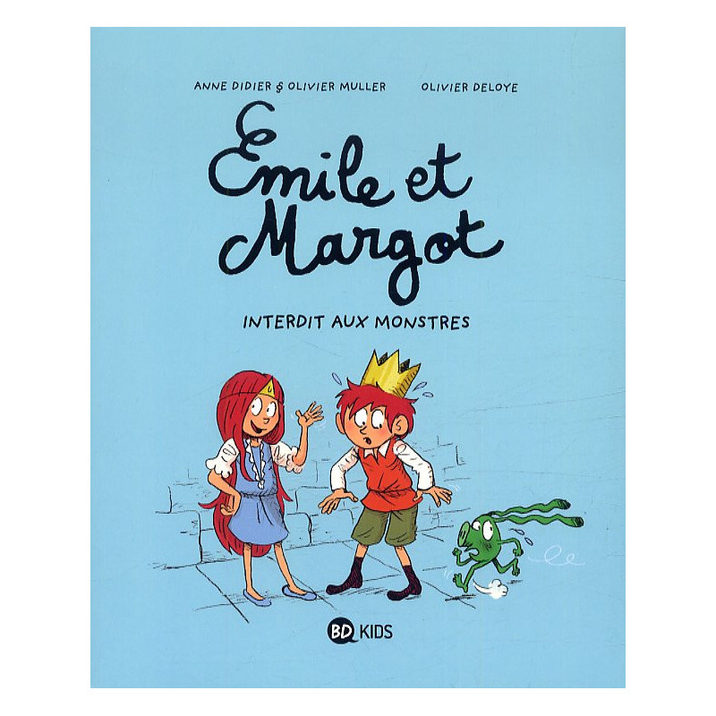 EMILE ET MARGOT  TOME 01  INTERDIT AUX MONSTRES