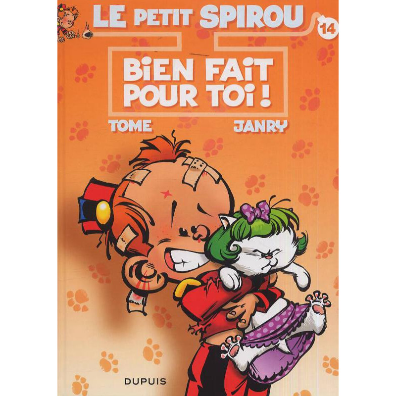LE PETIT SPIROU  TOME 14  BIEN FAIT POUR TOI  
