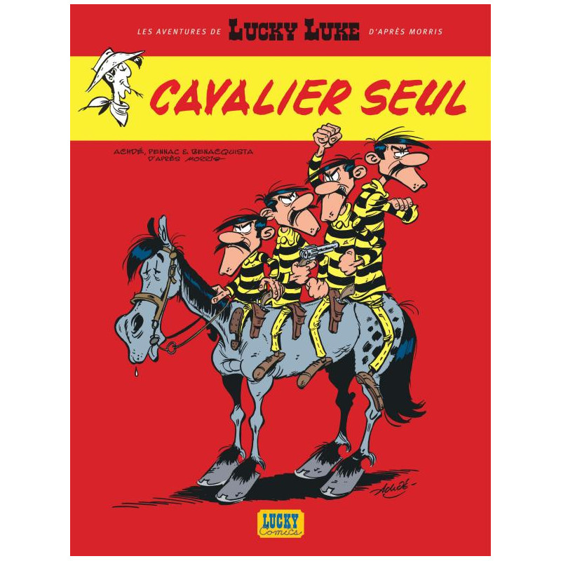 LES AVENTURES DE LUCKY LUKE D APRES MORRIS  TOME 5  CAVALIER SEUL