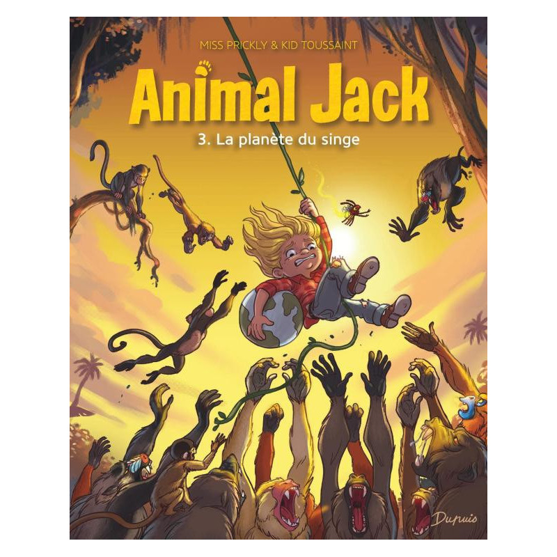 ANIMAL JACK - TOME 3 - LA PLANETE DU SINGE