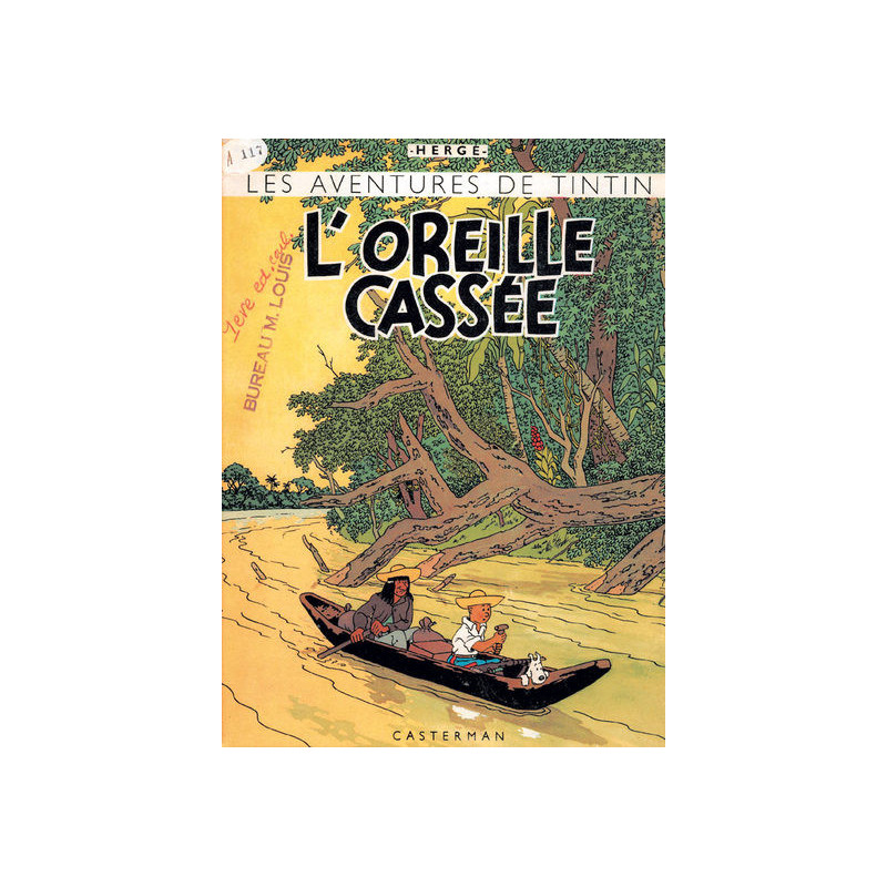 TINTIN FAC SIMILE COULEURS T06 L OREILLE CASSEE