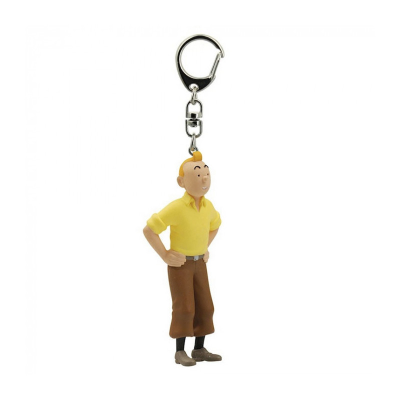 TINTIN DEBOUT PORTE CLEF 6 CM