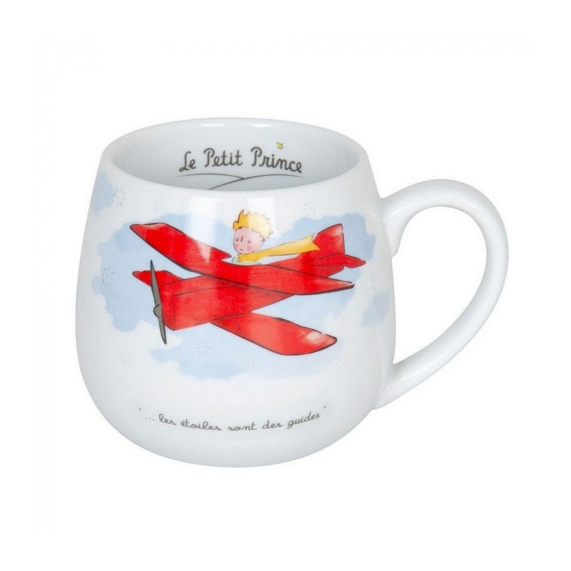 TASSE MUG SNUGGLE KONITZ EN PORCELAINE LE PETIT PRINCE AVION