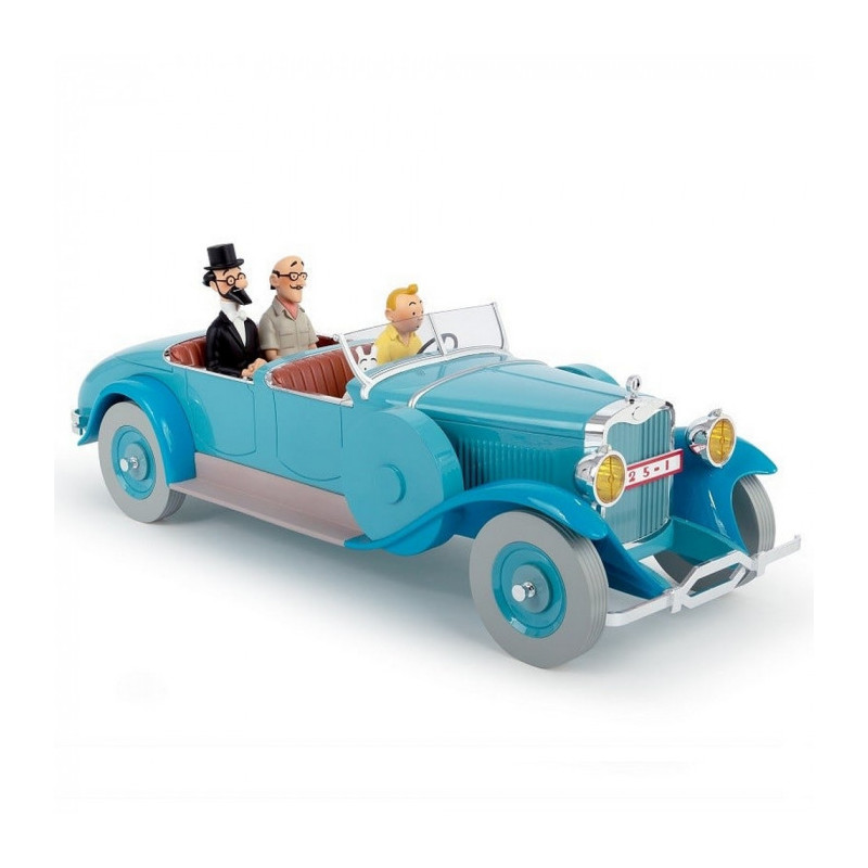 TORPEDO DU DR FINNEY VOITURE TINTIN 45CM 1250 EX