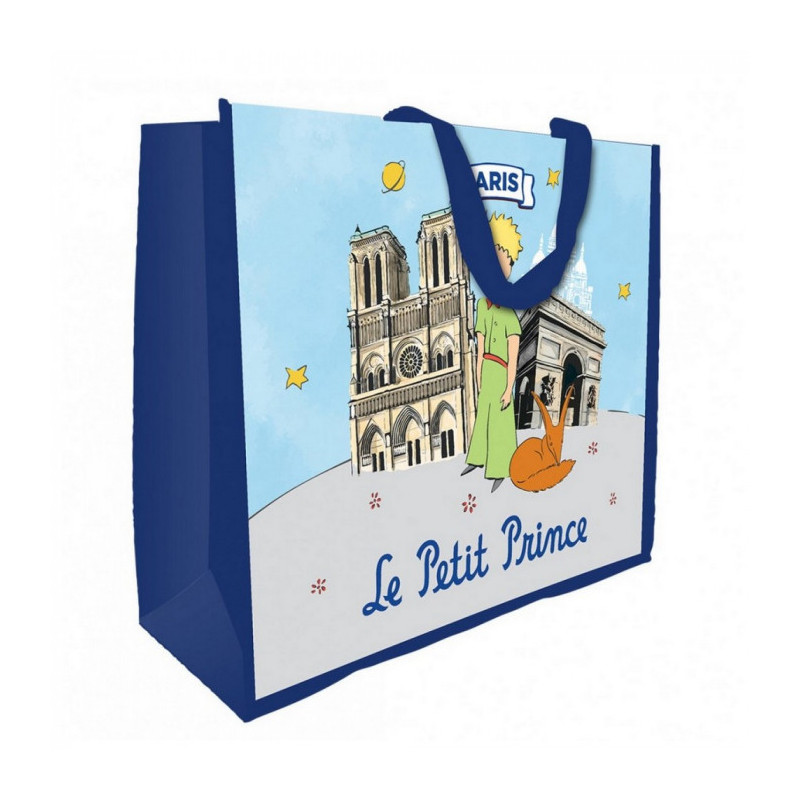 SAC CABAS LE PETIT PRINCE PARIS 46 X 40 CM