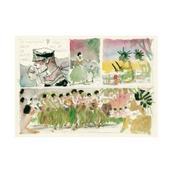 CARTE POSTALE CORTO MALTESE J AVAIS UN RENDEZ VOUS 1994