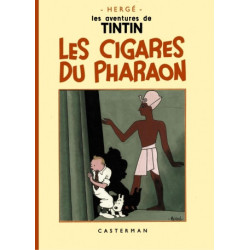 TINTIN  PETIT FORMAT NOIR ET BLANC  T04  LES CIGARES DU PHARAON