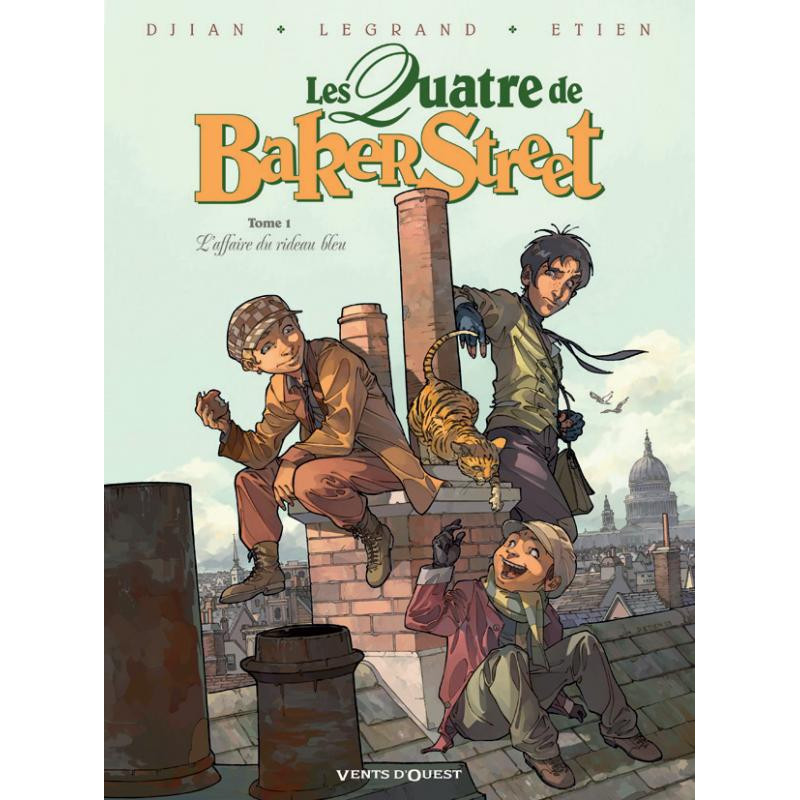 LES QUATRE DE BAKER STREET  TOME 01  L AFFAIRE DU RIDEAU BLEU
