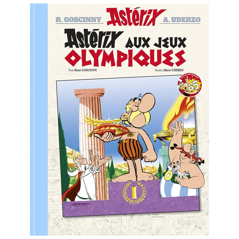 ASTERIX AUX JEUX OLYMPIQUES N 12 EDITION LUXE 65 ANS ASTERIX
