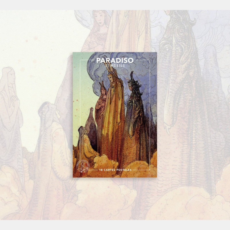 18 CARTES POSTALES IL PARADISIO DE MOEBIUS