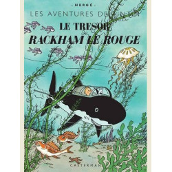 TINTIN  FACSIMILE COULEURS  T12  LE TRESOR DE RACKHAM LE ROUGE
