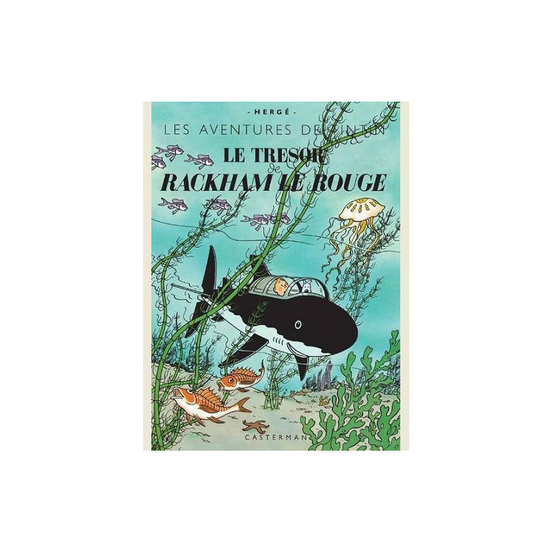TINTIN  FACSIMILE COULEURS  T12  LE TRESOR DE RACKHAM LE ROUGE