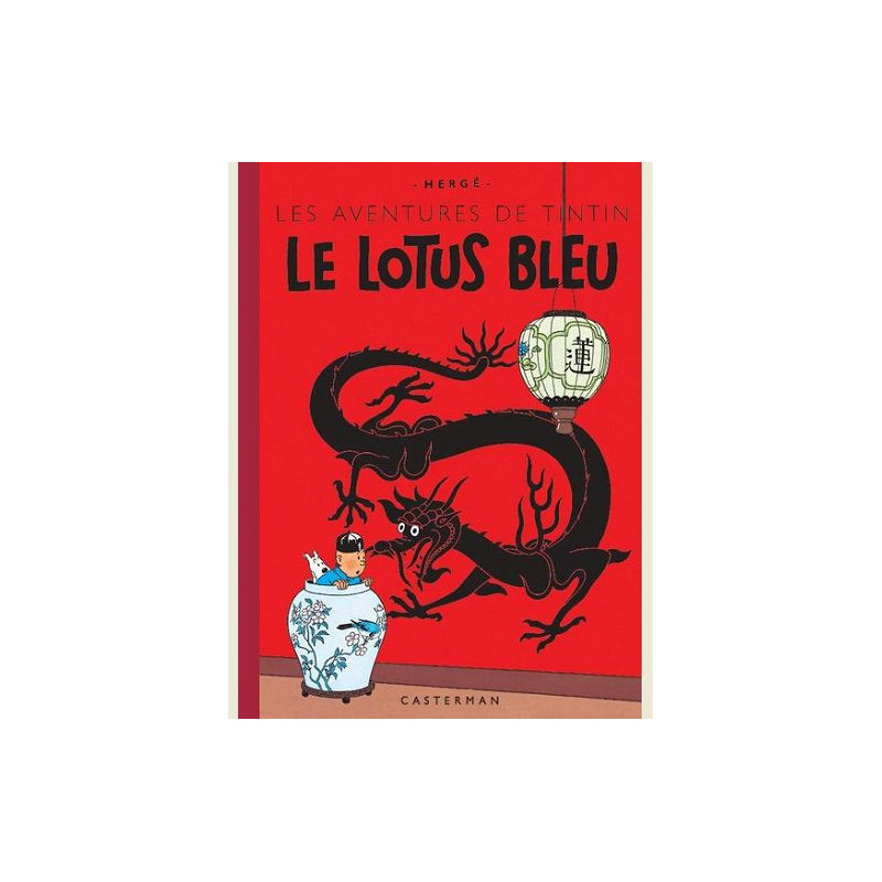 TINTIN  FACSIMILE COULEURS  T05  LE LOTUS BLEU