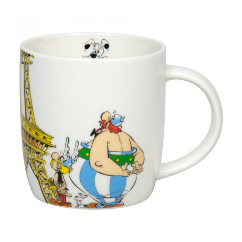 MUG ASTERIX ET OBELIX I LOVE PARIS 9CM