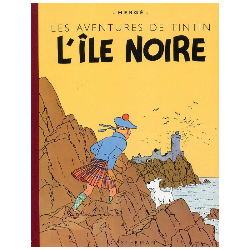 TINTIN FAC SIMILE COULEURS T07 LILE NOIRE