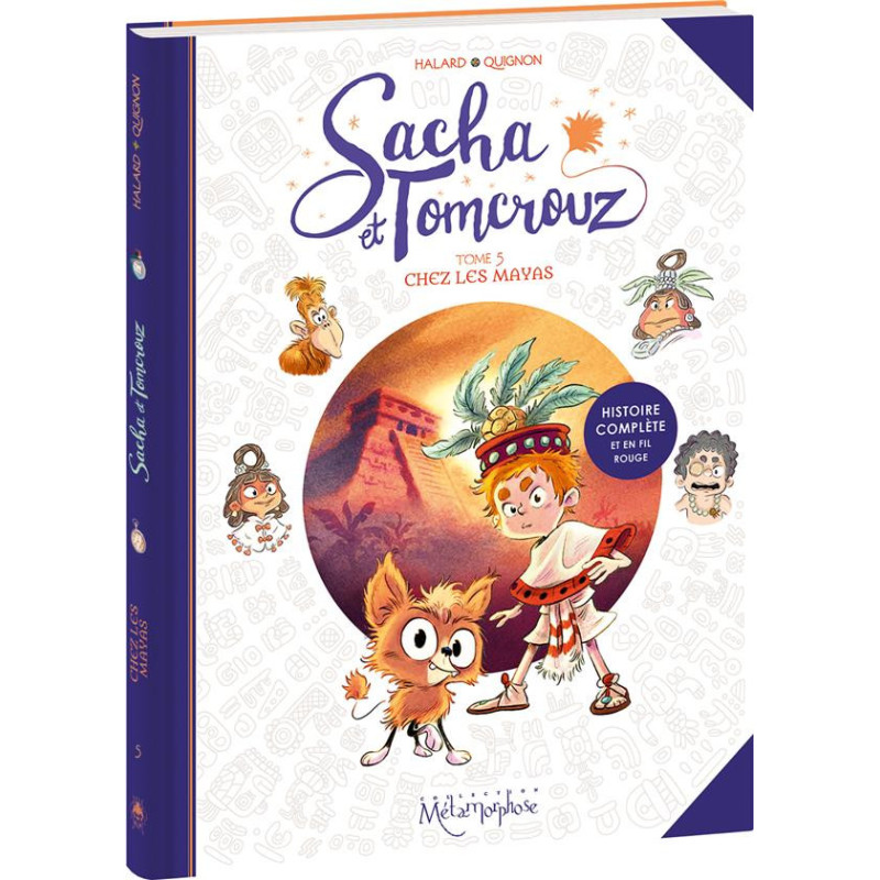 SACHA ET TOMCROUZ  T05  CHEZ LES MAYAS